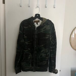 Lucky Brand Camouflage Hoodie